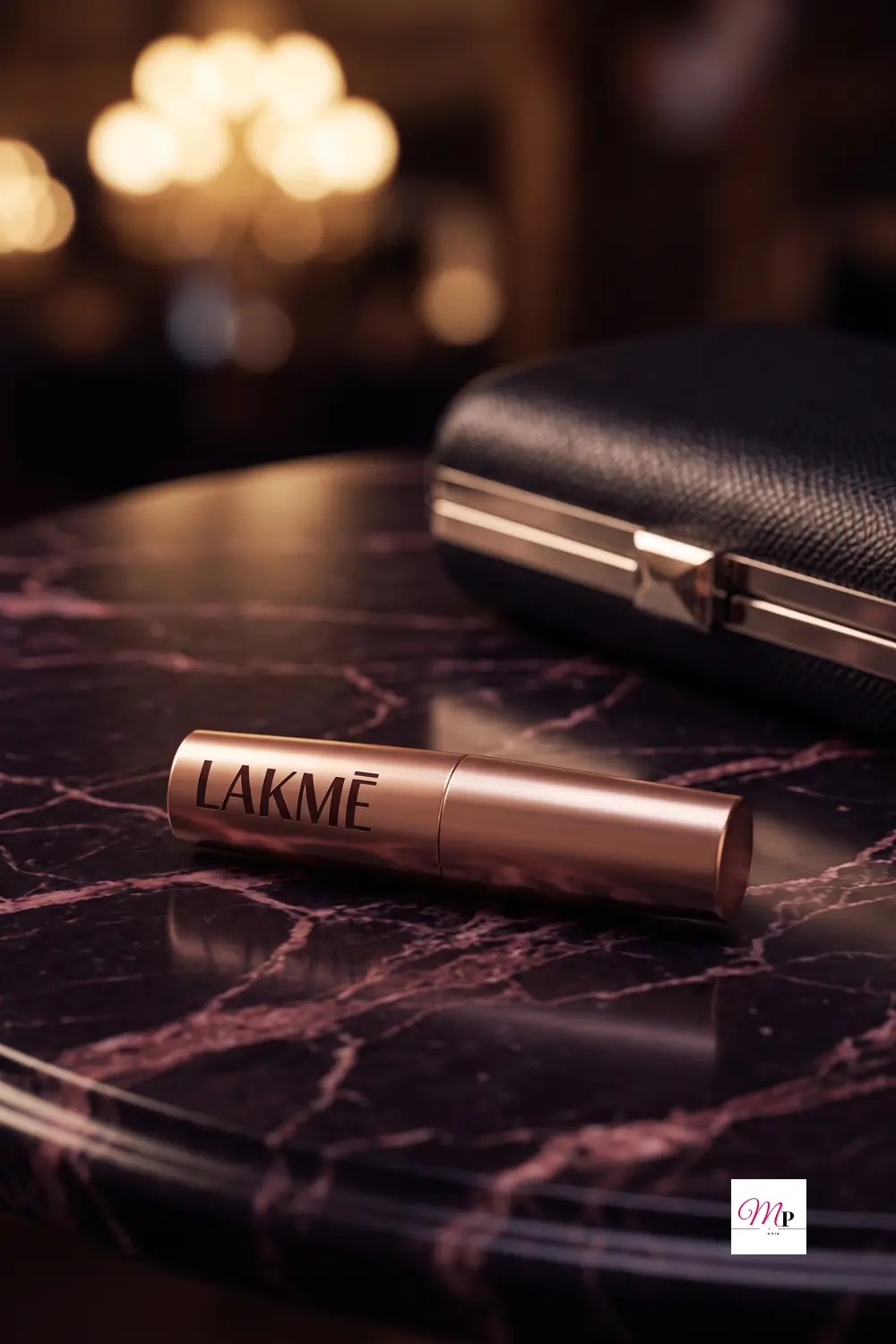 Lakme 9to5 lip color tucked into evening clutch for monsoon wedding season