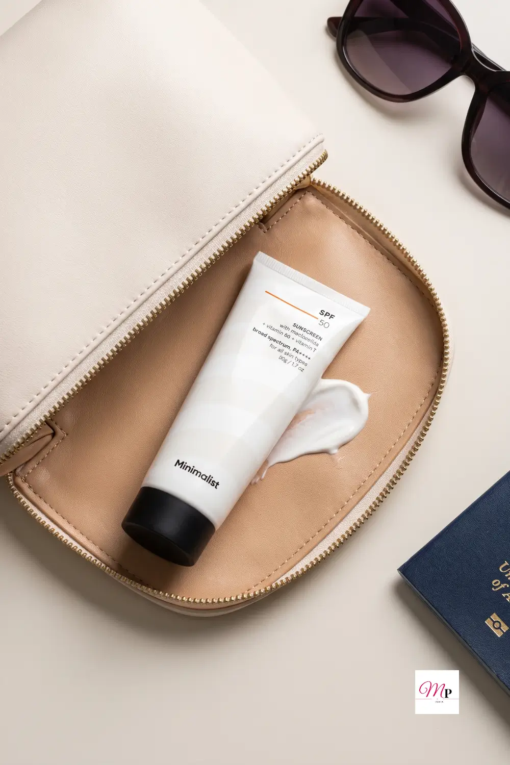 Minimalist SPF 50 Sunscreen for pre-makeup skin protection