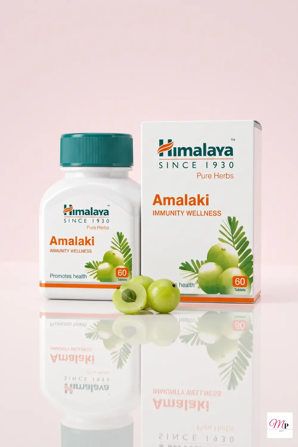 Himalaya Amalaki Pure Herbs immunity tablets with Indian gooseberry for post-viral recovery