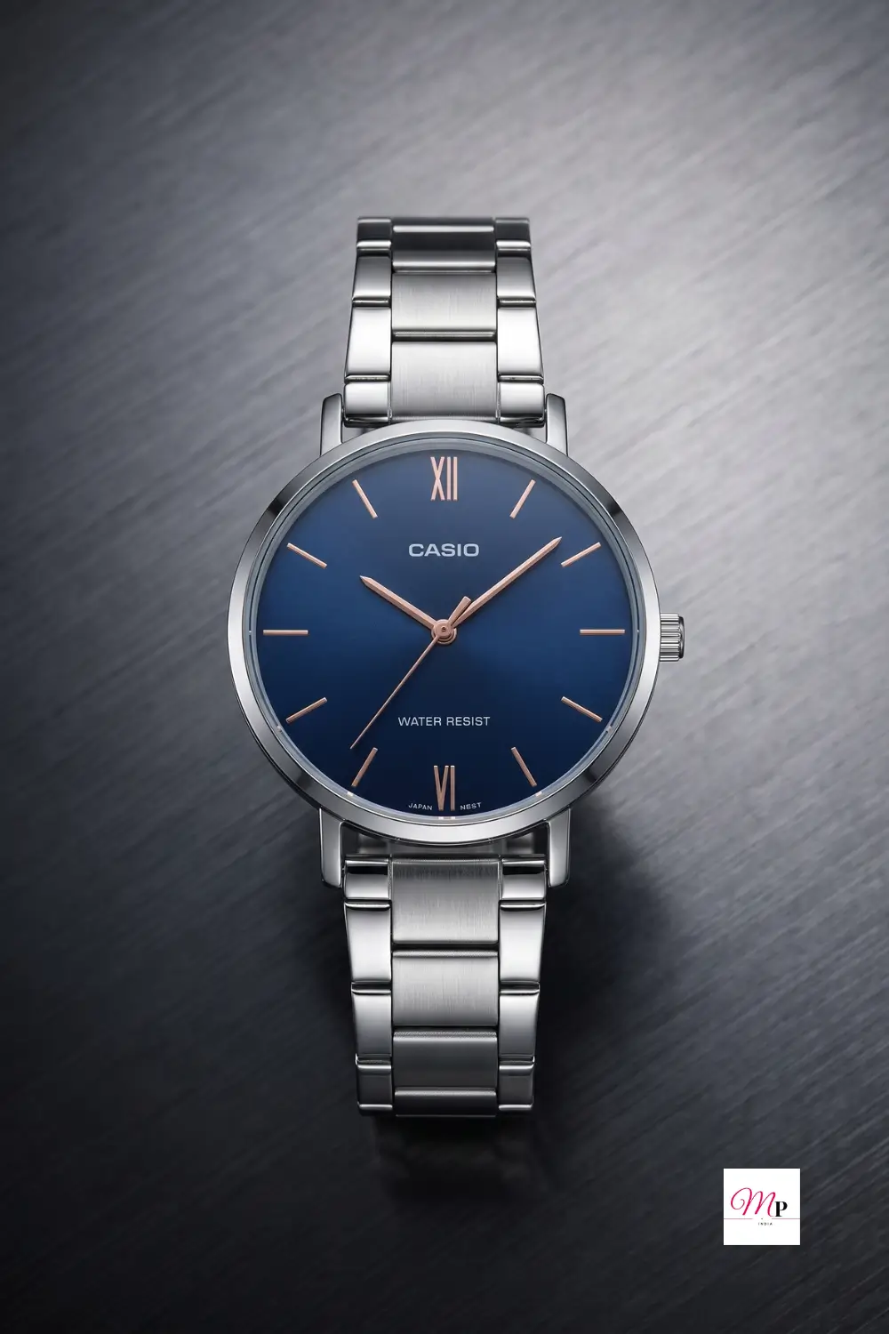 Casio Enticer blue dial analog watch for women India