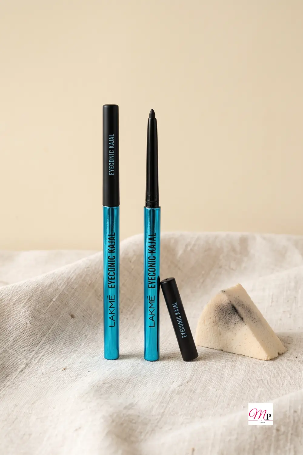 Lakme 9to5 Eyeconic smudgeproof waterproof kajal in sparkling black for Ganesh Chaturthi long-wear eye makeup — waterproof kajal for women India