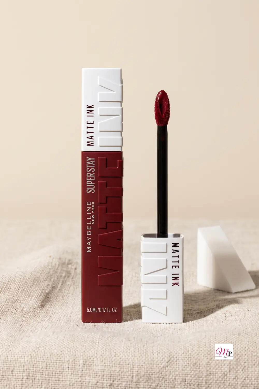 Maybelline SuperStay Matte Ink liquid lipstick Voyager 50 with applicator wand for Ganesh Chaturthi long-wear makeup — long lasting lipstick for women India